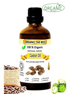 ORG CASTOR OIL COLD PRESSED 100ml OTB