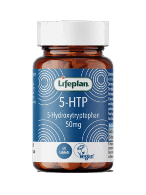 5HTP 50mg 60 VEGAN TABLETS LIFEPLAN
