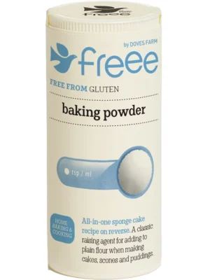 GLUTEN FREE BAKING POWDER 130g DOVES