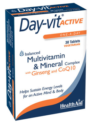 DAY-VIT ACTIVE 30 TABLETS H/AID