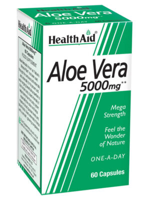 ALOE VERA 500mg 60 CAPSULES H/AID