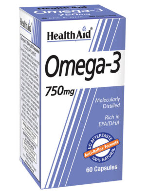 OMEGA 3 750mg 60 CAPSULES H/AID