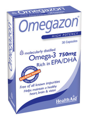 OMEGAZON Omega 3 Fish Oil 30 CAPS H/AID
