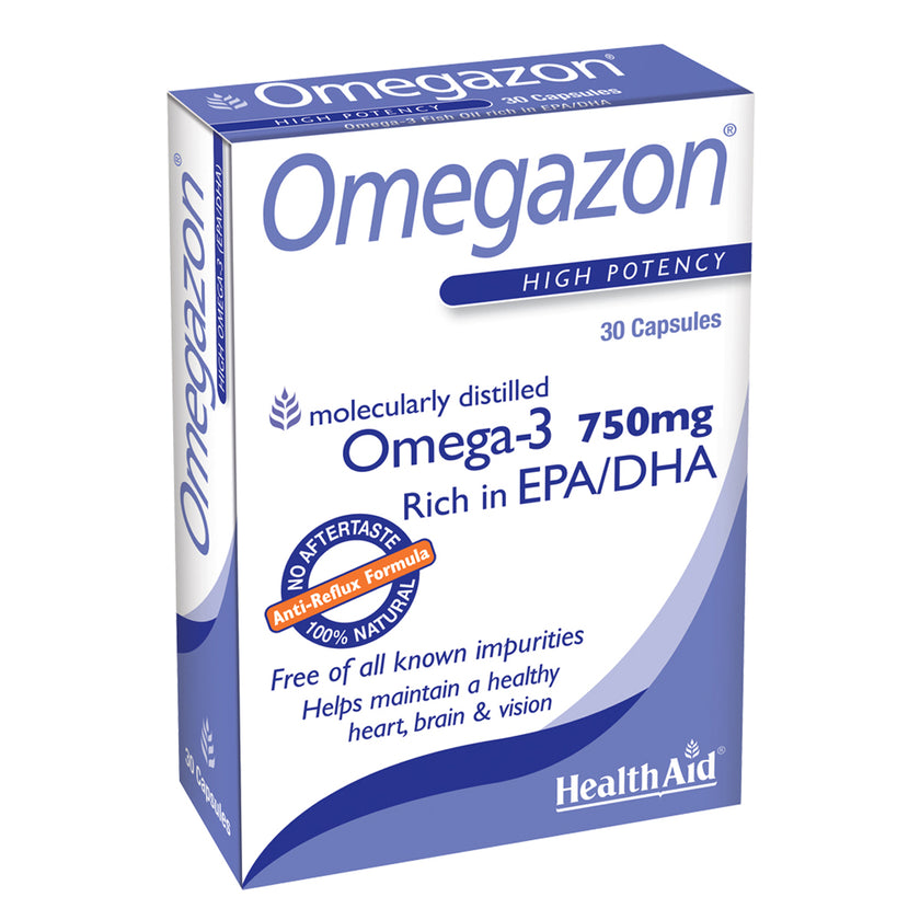 OMEGAZON Omega 3 Fish Oil 30 CAPS H/AID