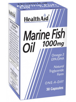 MARINE FISH OIL 1000mg 30 CAPSULES H/AID