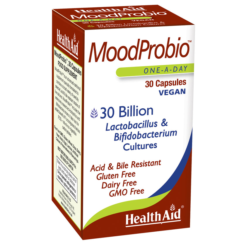 MOOD PROBIO 30BILLION 30 CAPSULES H/AID