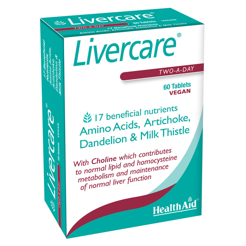 LIVERCARE 60 TABLETS H/AID