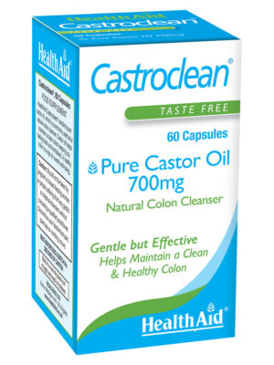 CASTROCLEAN 700mg 60 CAPSULES H/AID