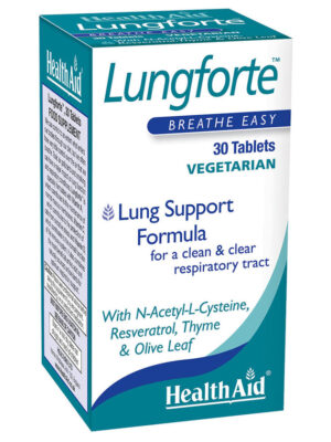 LUNGFORTE 30 TABLETS H/AID