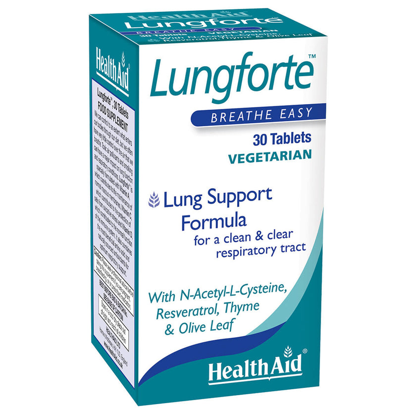 LUNGFORTE 30 TABLETS H/AID