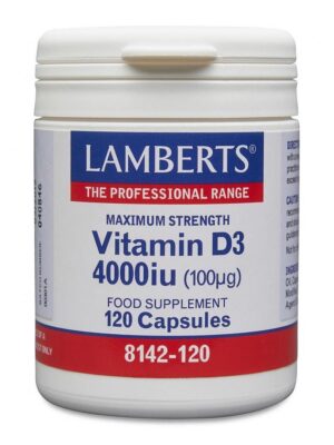 VITAMIN D3 4000iu 120s LMB