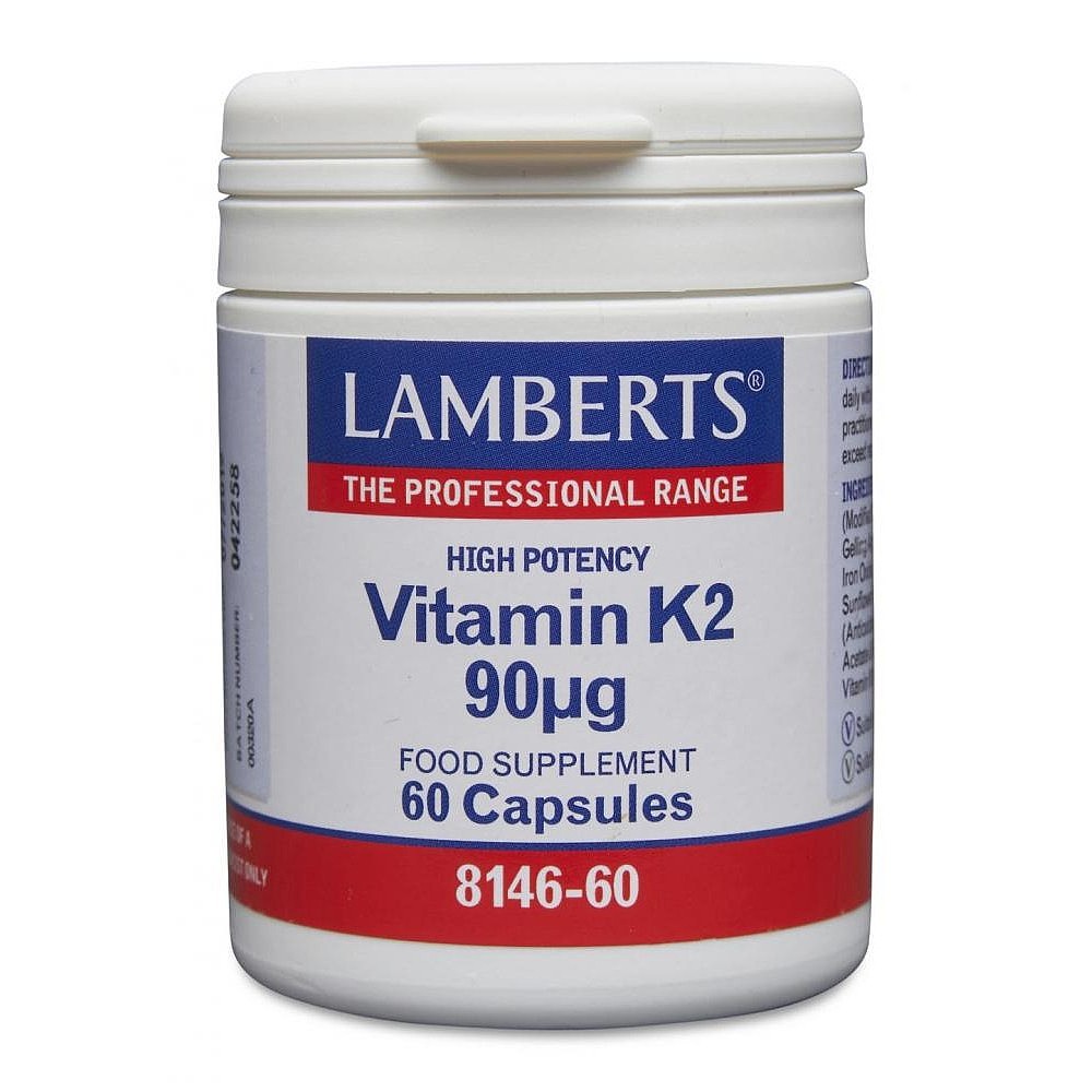 VITAMIN K2 90ug 60 CAPSULES LMB