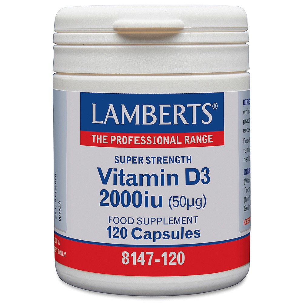 VITAMIN D3 2000iu 120s LAM