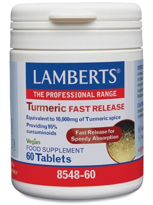 TURMERIC FAST RELEASE 60 TABLETS LMB