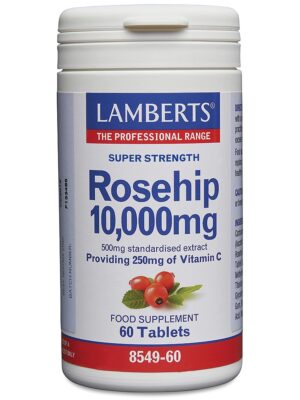 ROSEHIP 10,000mg 60 TABLETS LAM