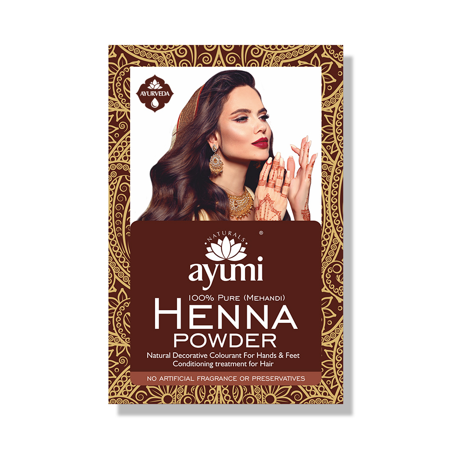 PURE HENNA POWDER 100g AYUMI