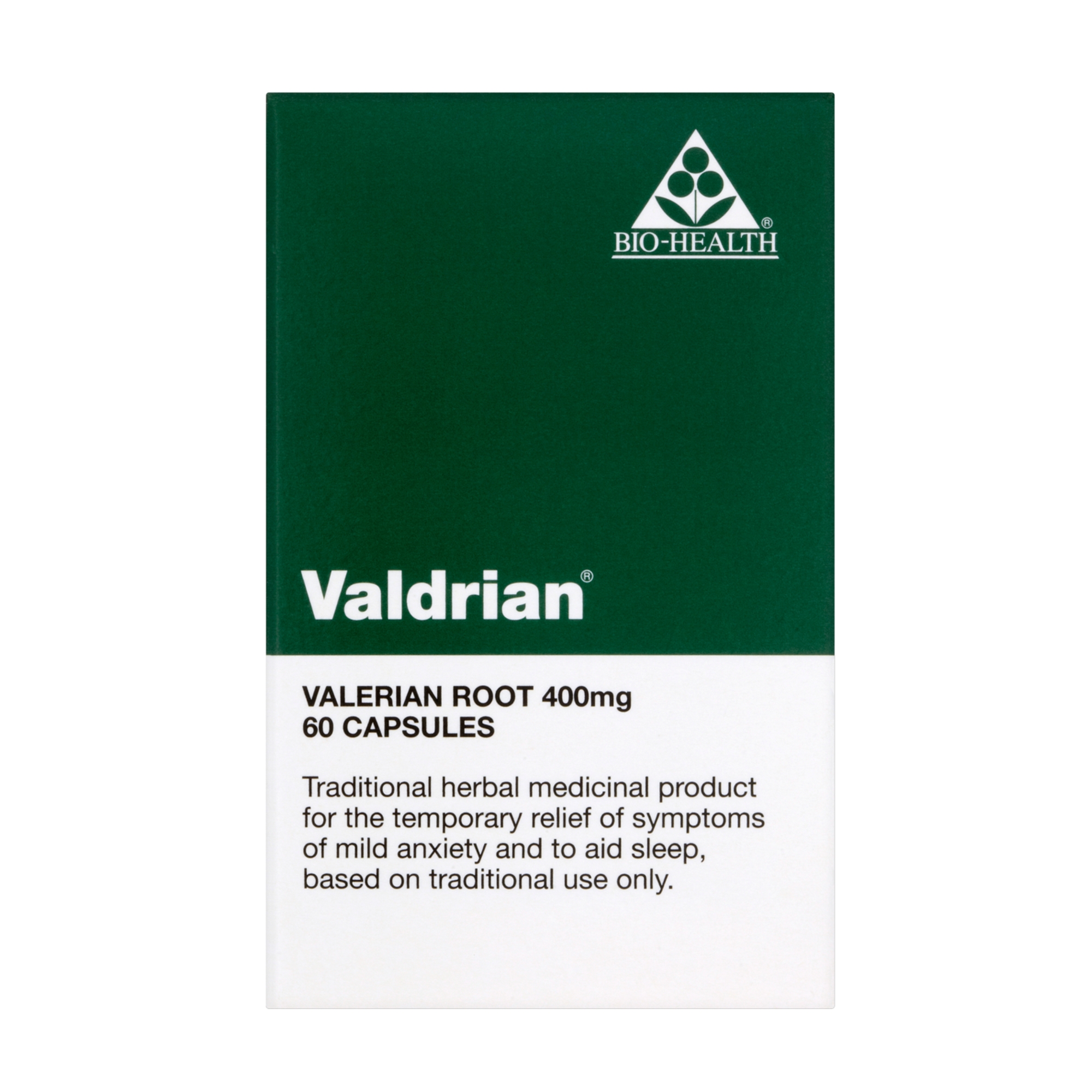 VALDRIAN (Val Root) 400mg 60 CAPSULES B/HEALTH