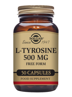 L-TYROSINE 500mg 50 CAPSULES SOLGAR