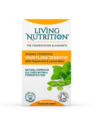 ORG FLORA SENSITIVE 60 CAPS L/NUTRITION