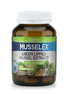 MUSSELFLEX TABLETS 500mg 90 TABS OPTIMA