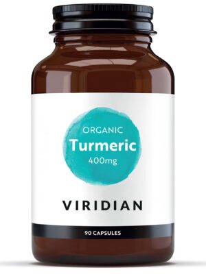 ORG TURMERIC 400mg 90 CAPSULES VIR