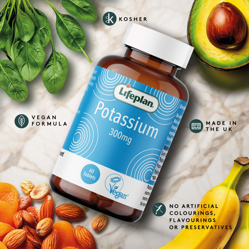 POTASSIUM 300mg 60 TABLETS LIFEPLAN - Image 3