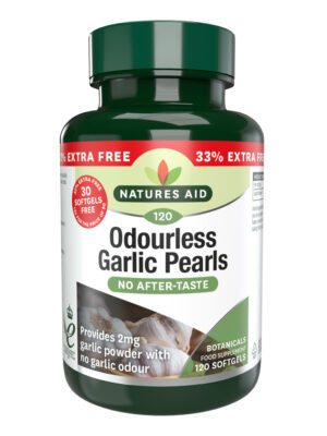 ODOURLESS GARLIC PEARLS 120Softgels N/AID