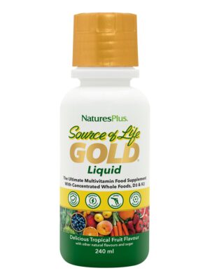 SOURCE OF LIFE LIQUID GOLD 8oz N/PLUS