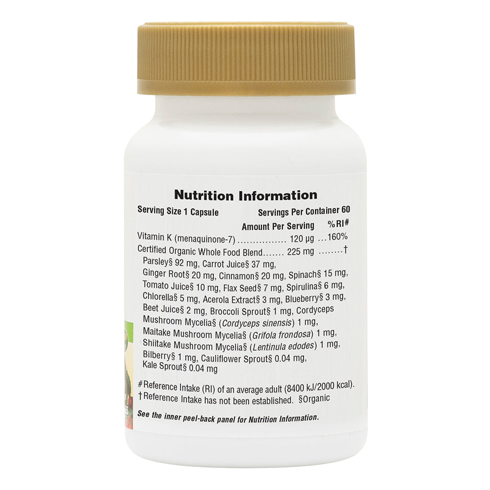 GARDEN VITAMIN K2 120 CAPS N/PLUS - Image 2