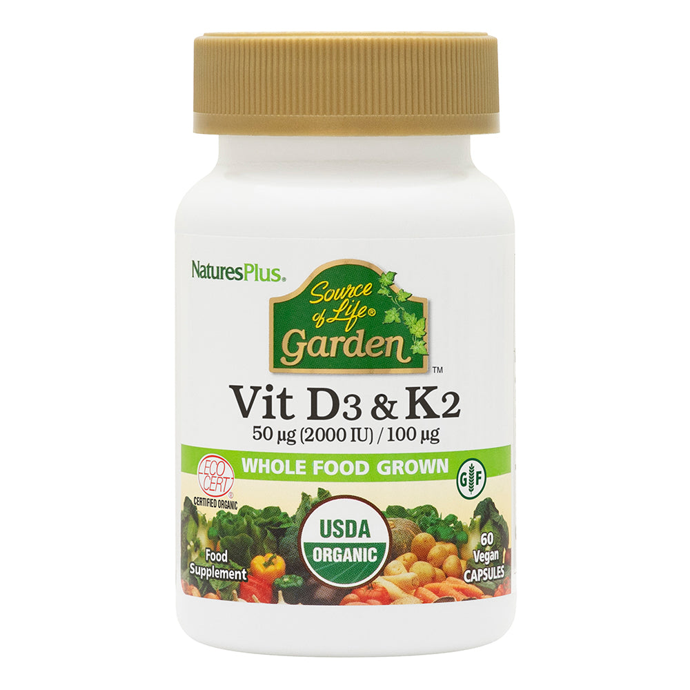 GARDEN VITAMIN D3 & K2 (2000IU) N/PLUS