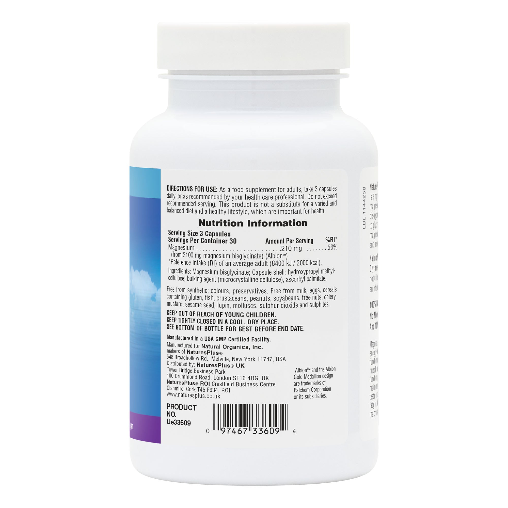 MAGNESIUM GLYCINATE 90 Caps NP - Image 2