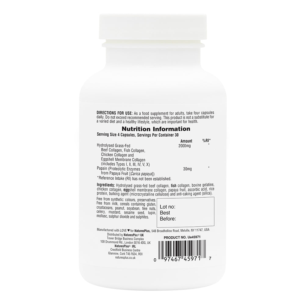 COLLAGEN PEPTIDES 120 CAPSULES NP - Image 2