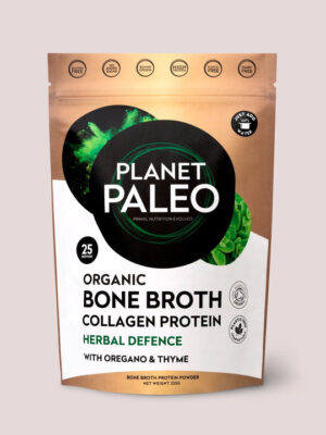 ORG BONE BROTH HERBAL DEFENCE 225g PP