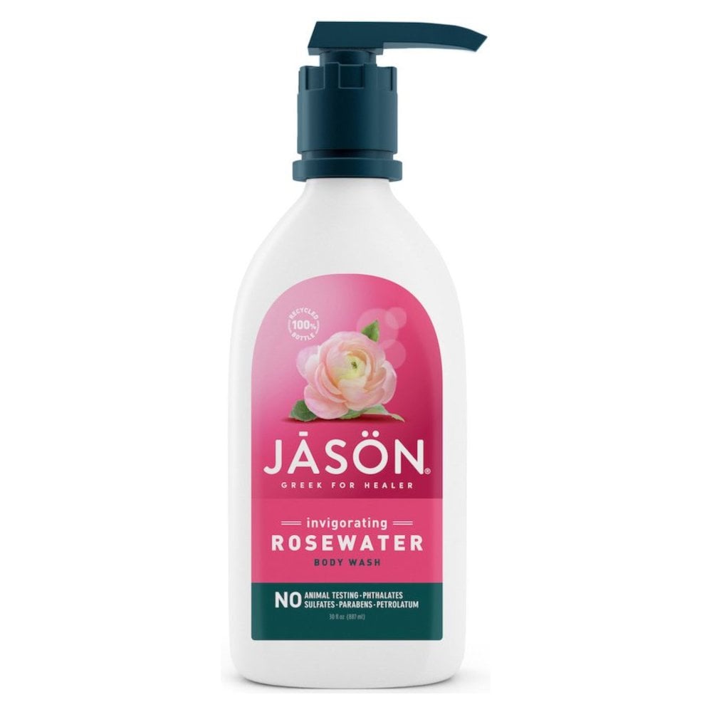 ROSEWATER BODY WASH 887ml JASON