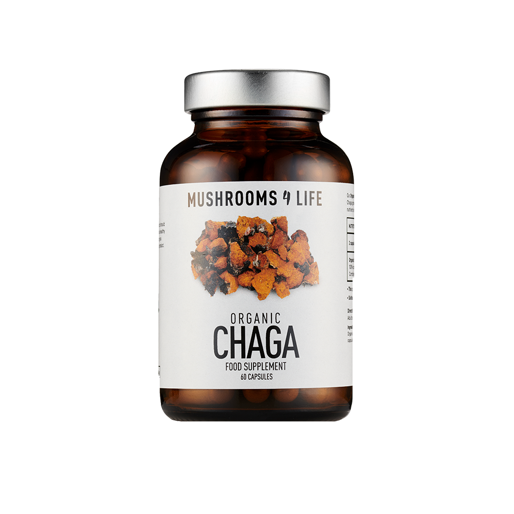 ORGANIC CHAGA 60 CAPSULES M4L