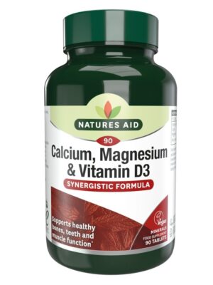 CALCIUM, MAGNESIUM & VIT D3 90 TABLETS N/AID