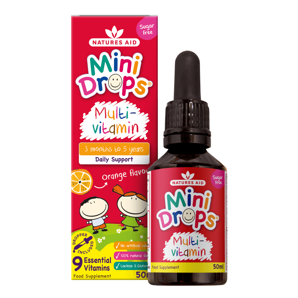 KIDS MULTI VITAMINS DROPS ORANGE 50ml N/AID