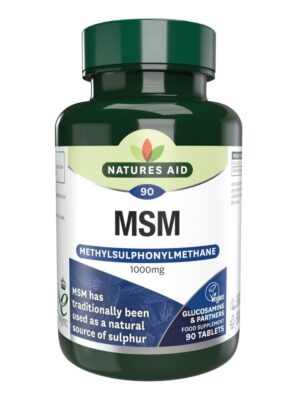 MSM 1000mg 90 TABLETS N/AID