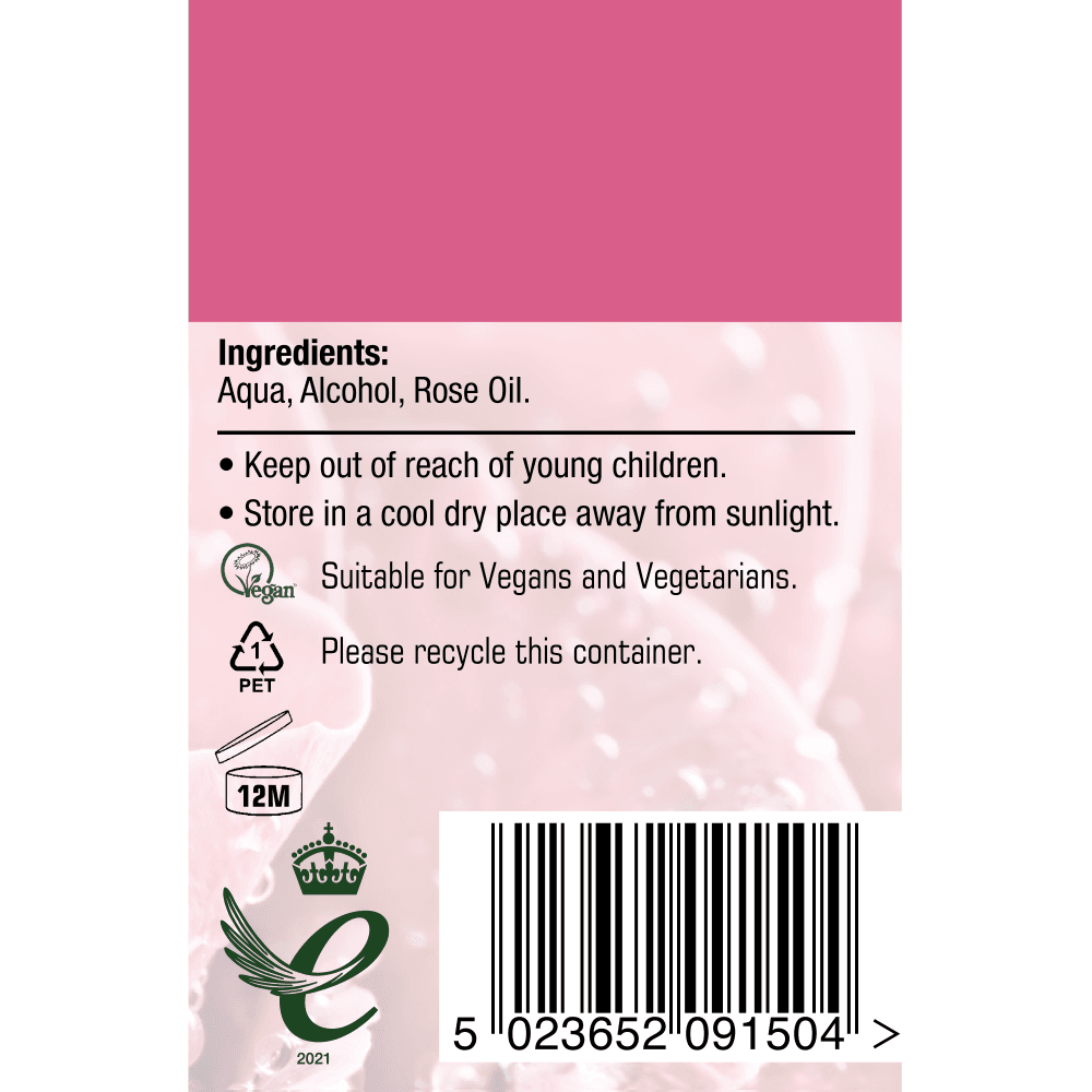 ROSE WATER ( PREMIUM STRENGTH) 150ml N/AID - Image 3
