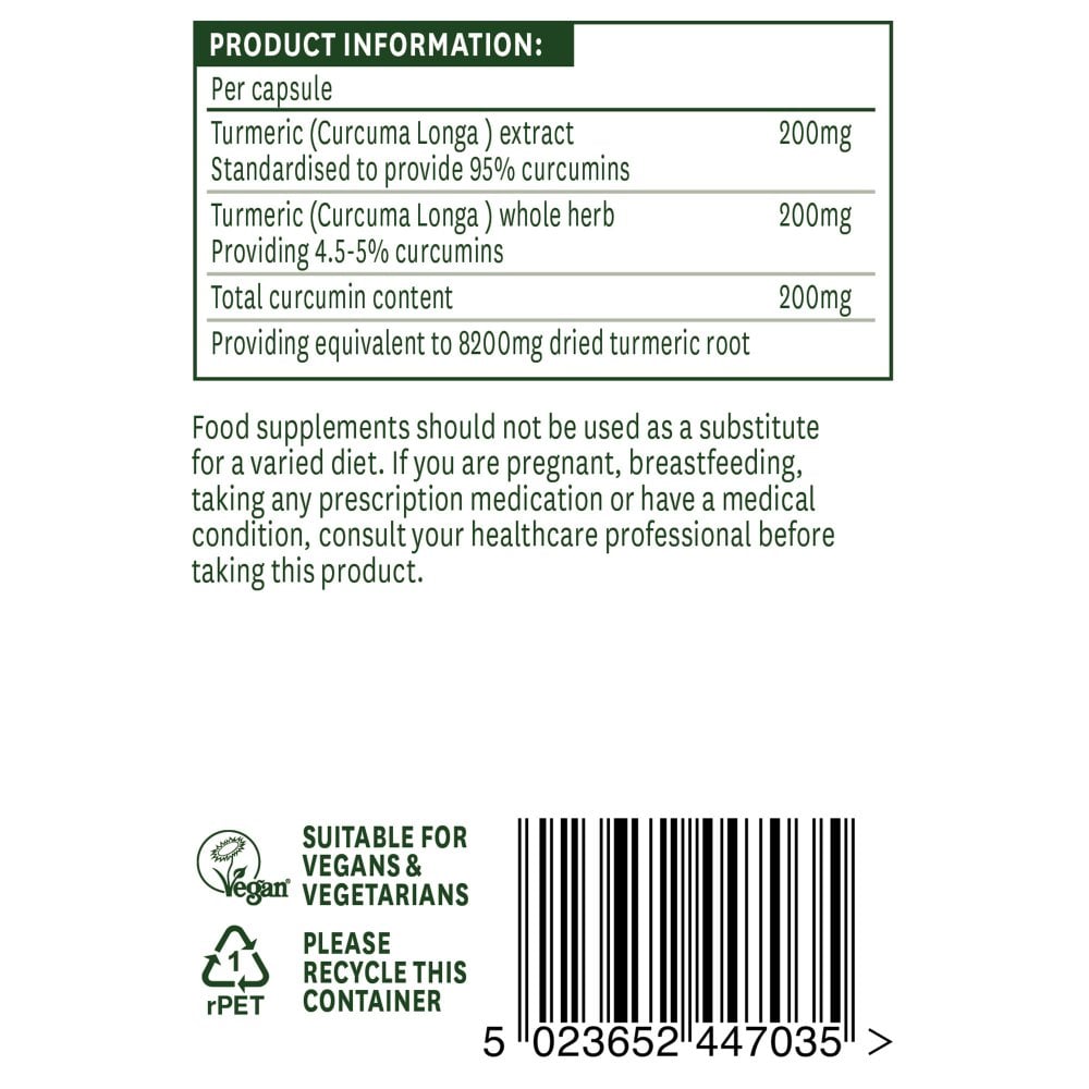 Turmeric 8200mg 60s N/AID - Image 2