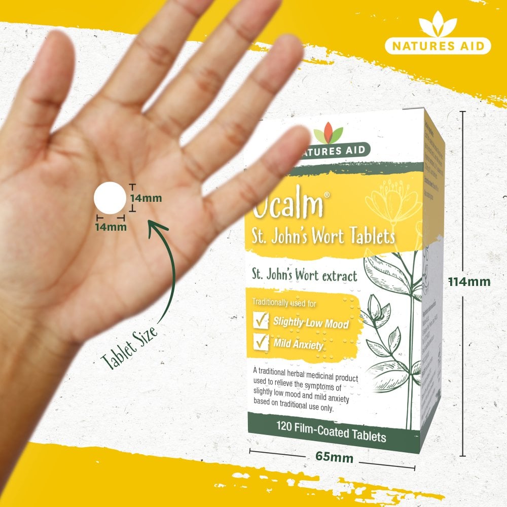 UCALM (St JOHNS WORT) 60 TABLETS N/AID - Image 2