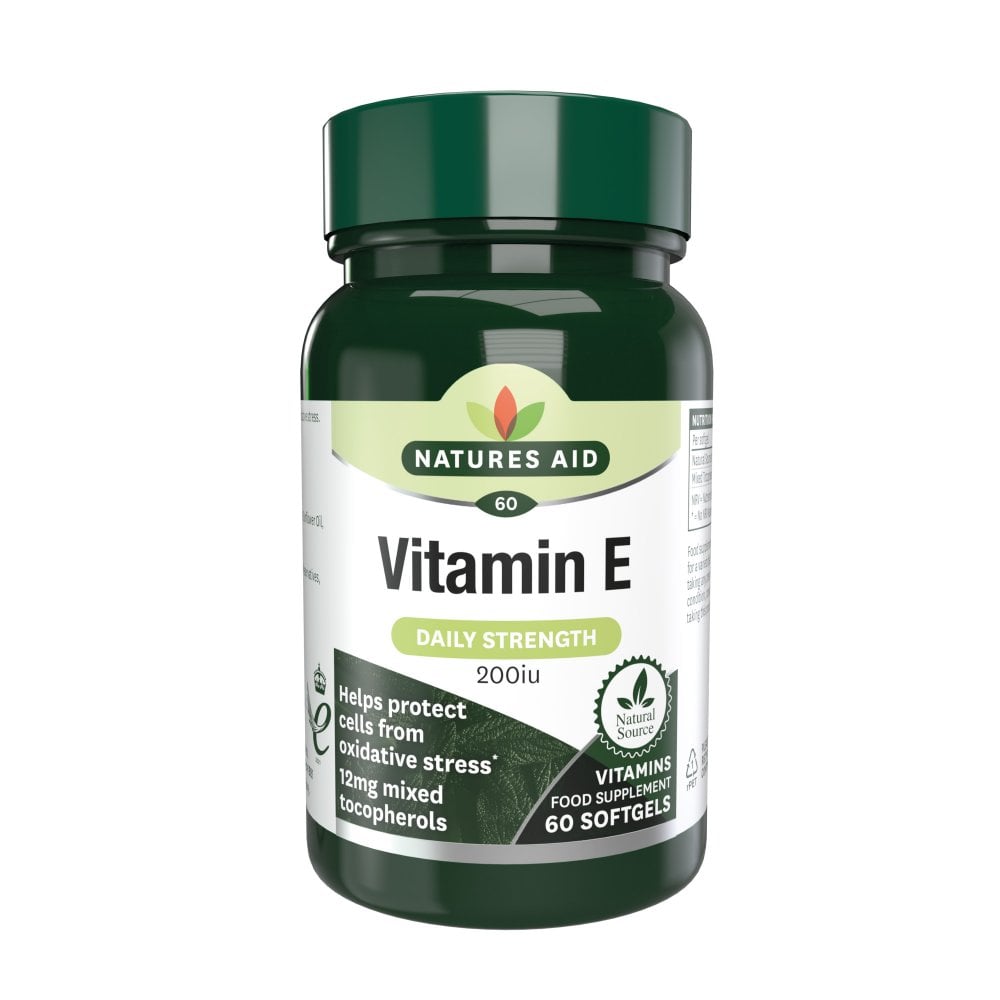 VITAMIN E 200iu 60 SOFTGELS N/AID