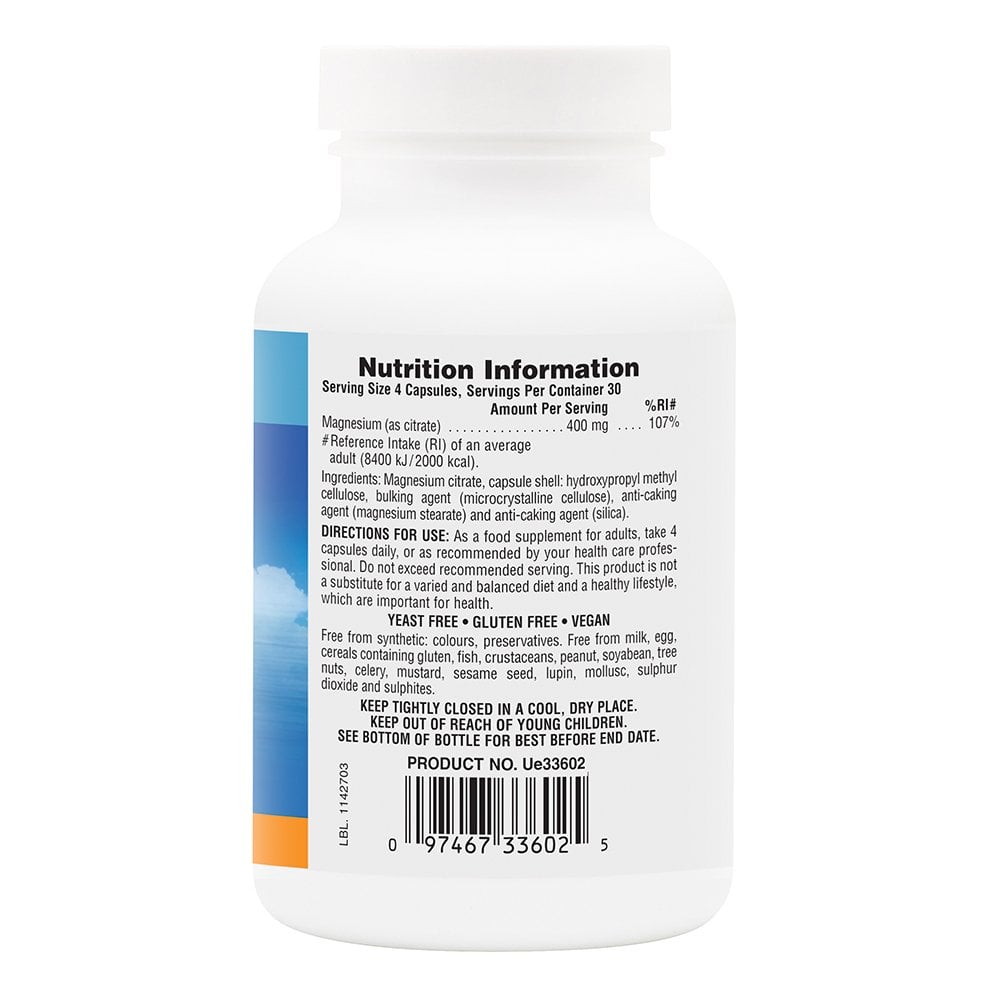 MAGNESIUM 400mg 90 CAPSULES NP - Image 2