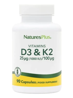 VITAMIN D3 1000iu K2 100MCG 90 CAPSULES N/PLUS