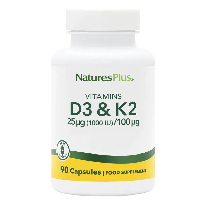 VITAMIN D3 1000iu K2 100MCG 90 CAPSULES N/PLUS