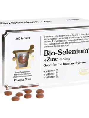 BIO-SELENIUM & ZINC 360 TABLETS P/NORDN