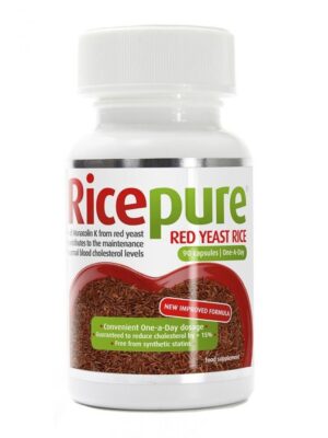 RICE PURE - RED YEAST RICE 90 CAPSULES RICE PURE