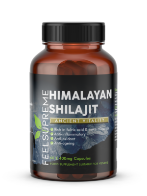 SHILAJIT 400mg 60 CAPSULES F/SUPREME