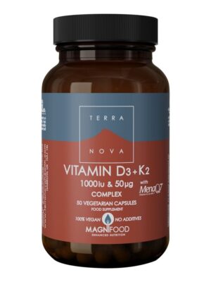 VITAMIN D3 1000iu & K2 50 CAPS T/NOVA