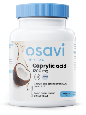 CAPRYLIC ACID, 1200mg 60 softgels OSA
